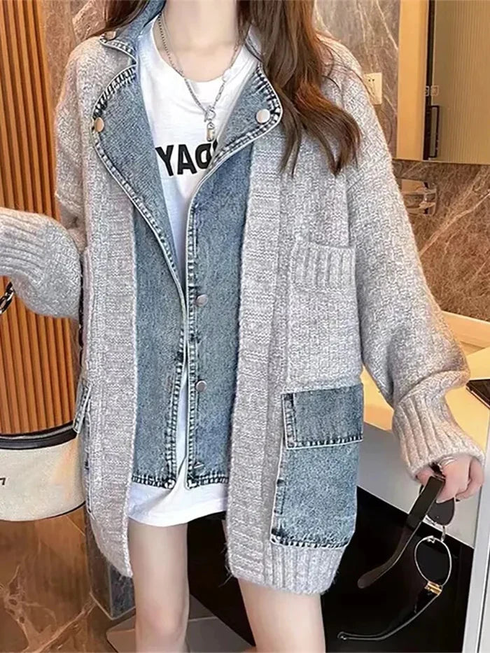 KNITWEAR COAT