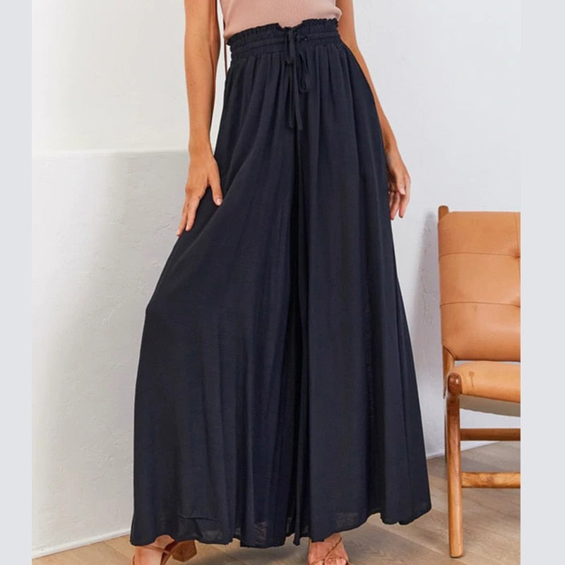 WIDE-LEG PANTS