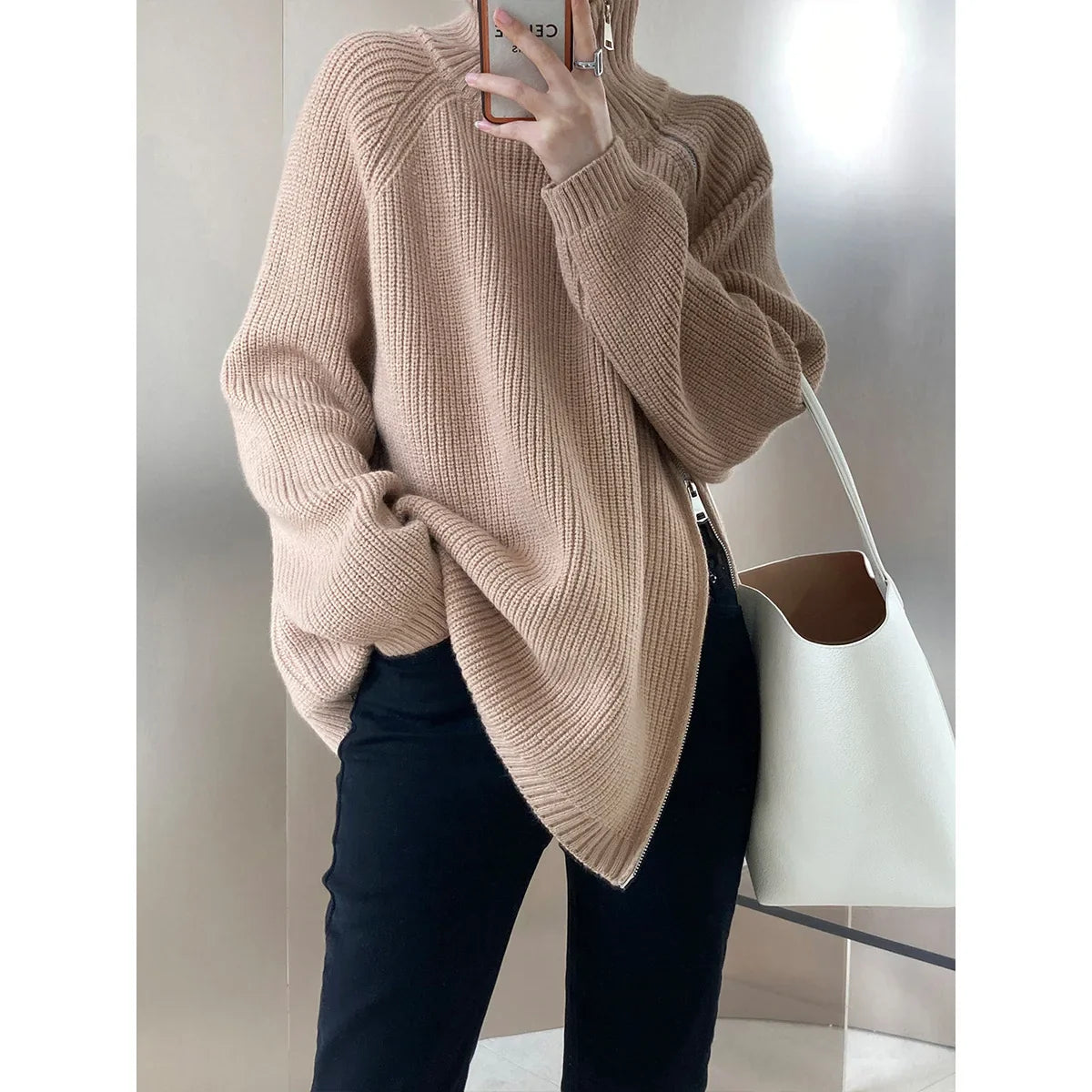 OVERSIZE FASHION SWEATER