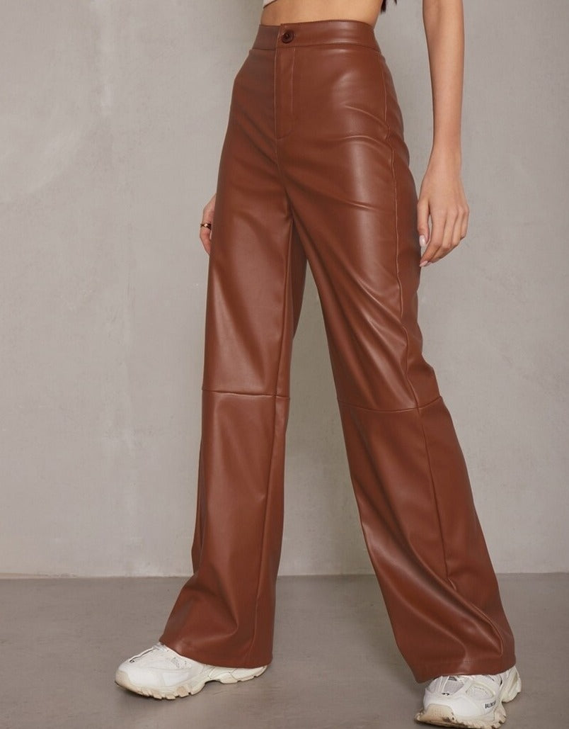 ELASTIC WIDE PANTS