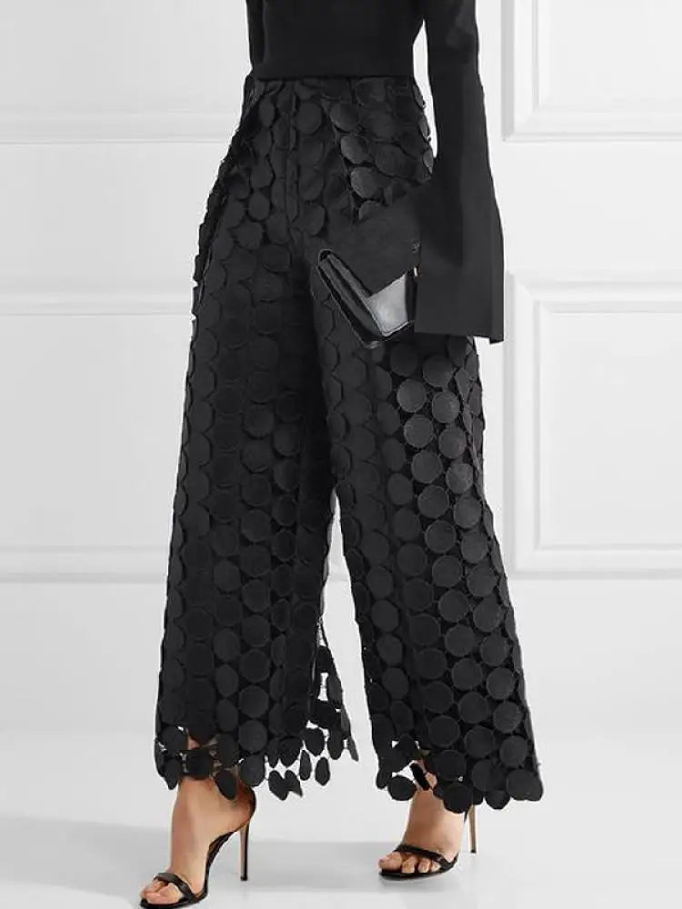 LOUETTA WIDE LEG PANTS