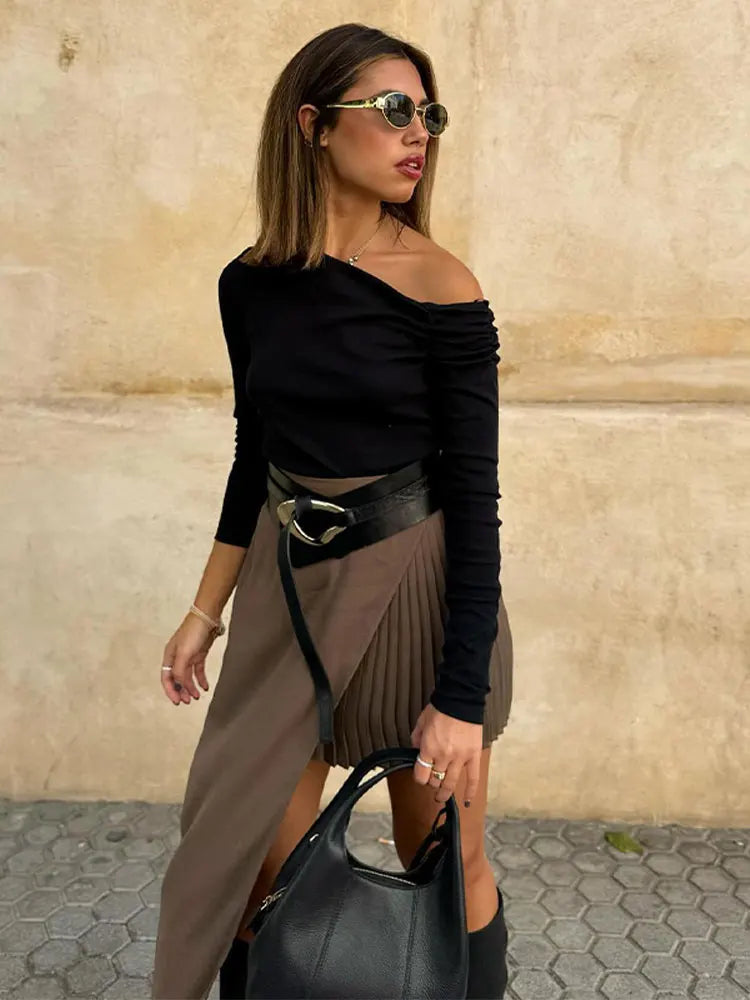 ASYMMETRIC SKIRT