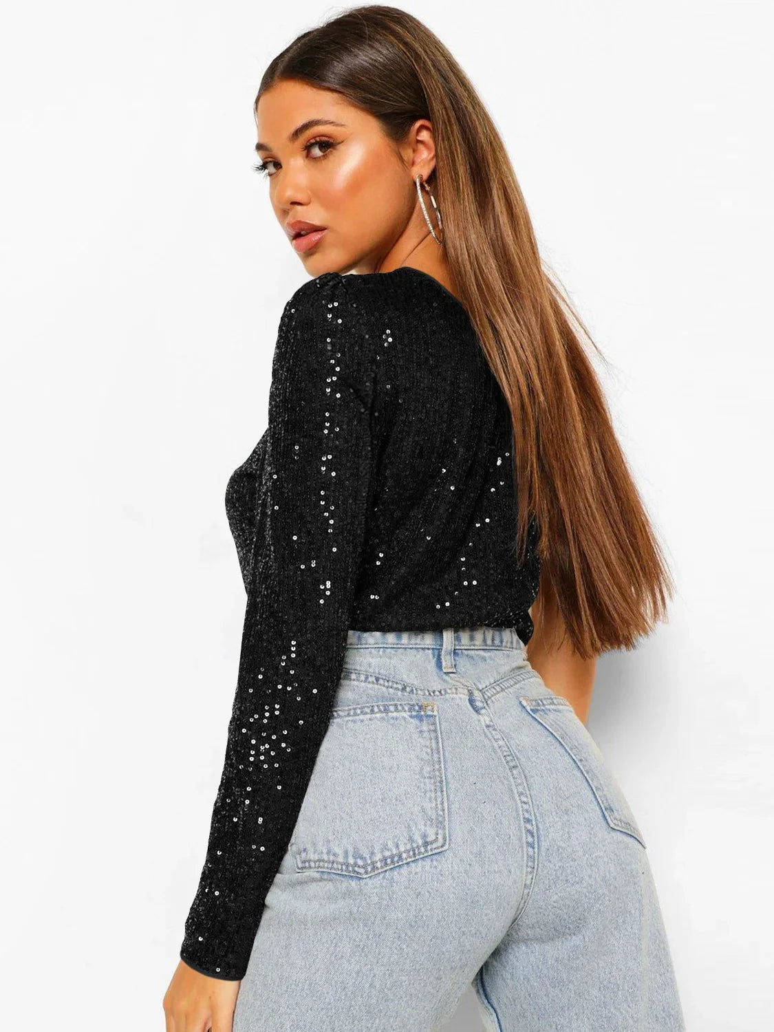 SEQUINES TOP