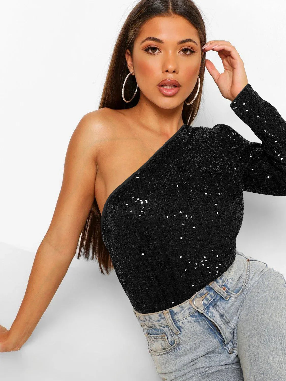 SEQUINES TOP