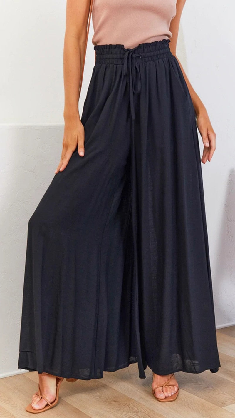 WIDE-LEG PANTS