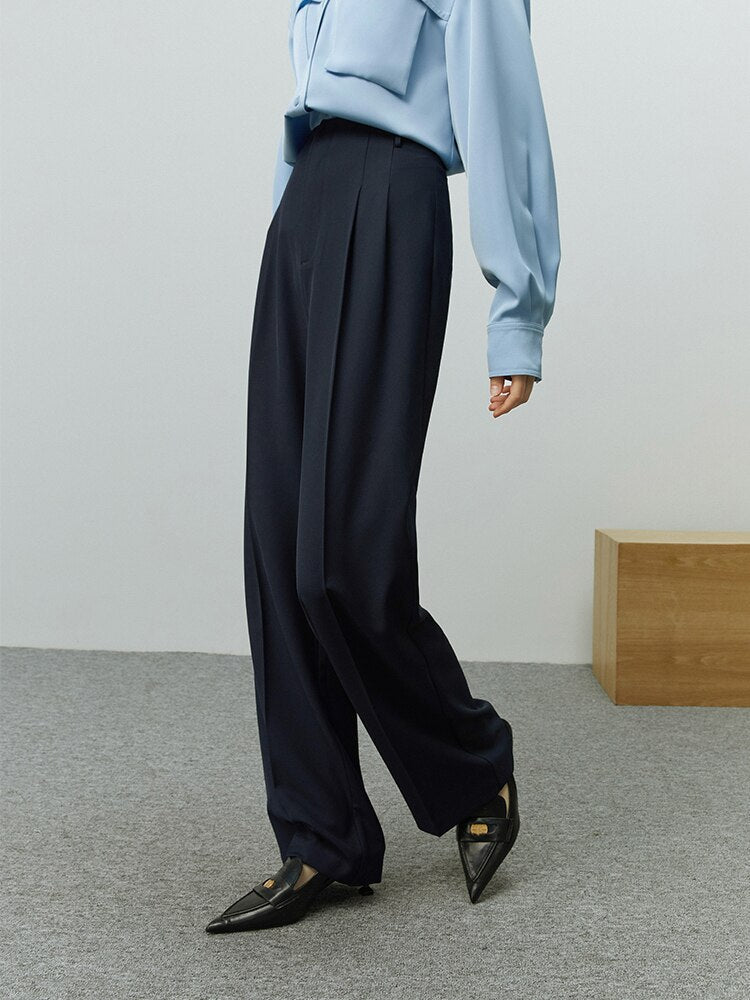 DRAPED TROUSERS