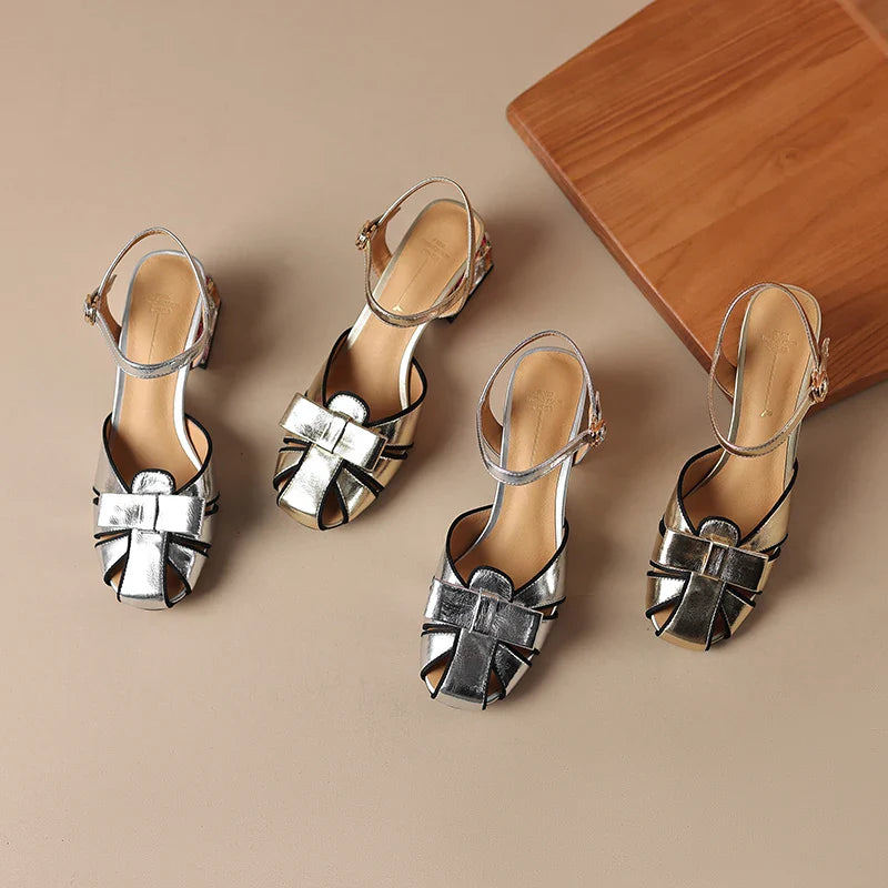 VENICE LEATHER SANDALS