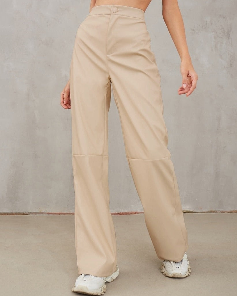 ELASTIC WIDE PANTS