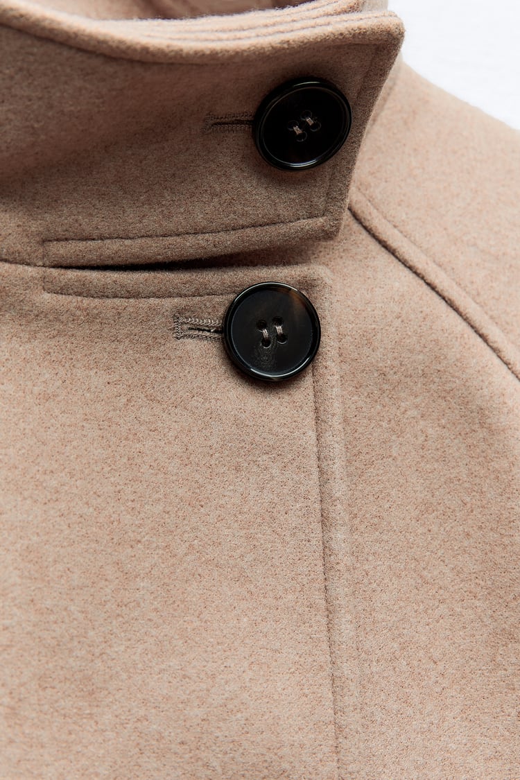 COLLAR SOLID JACKET