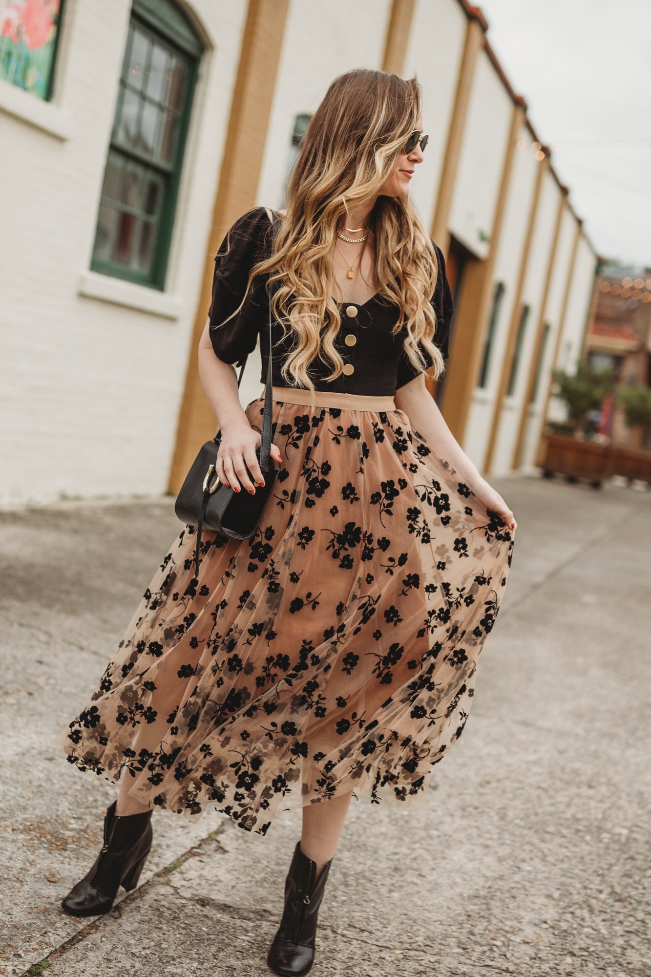 FLORAL SKIRT